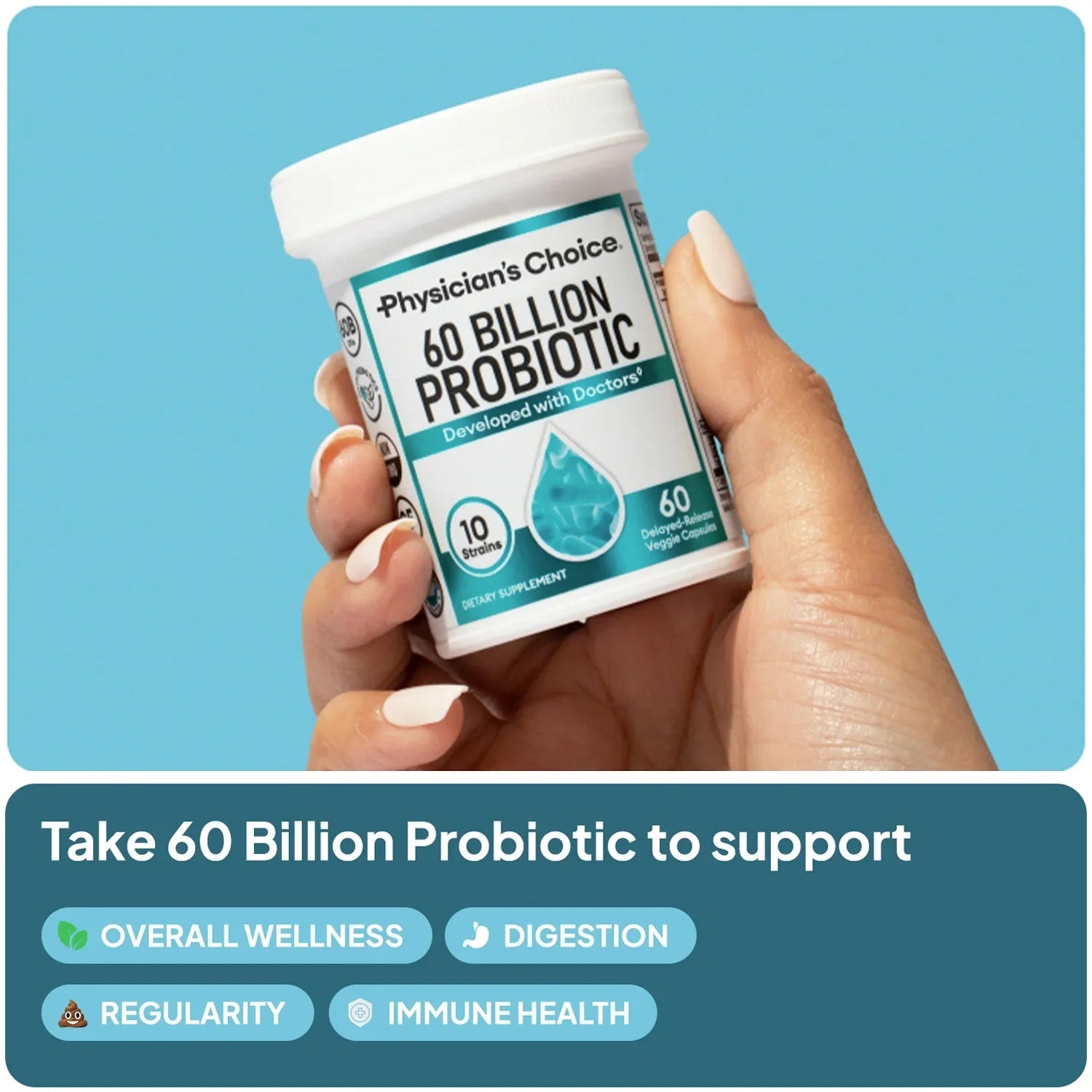 Physician's Choice - Digestive Enzymes and Probiotic Bundle VIP