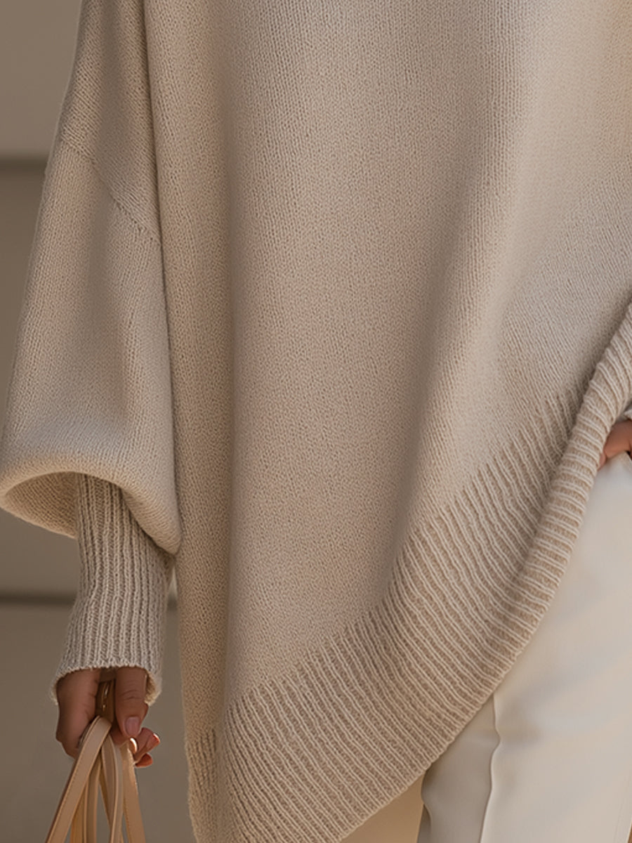 Ava | Cozy Elegant Oversized Poncho for Women