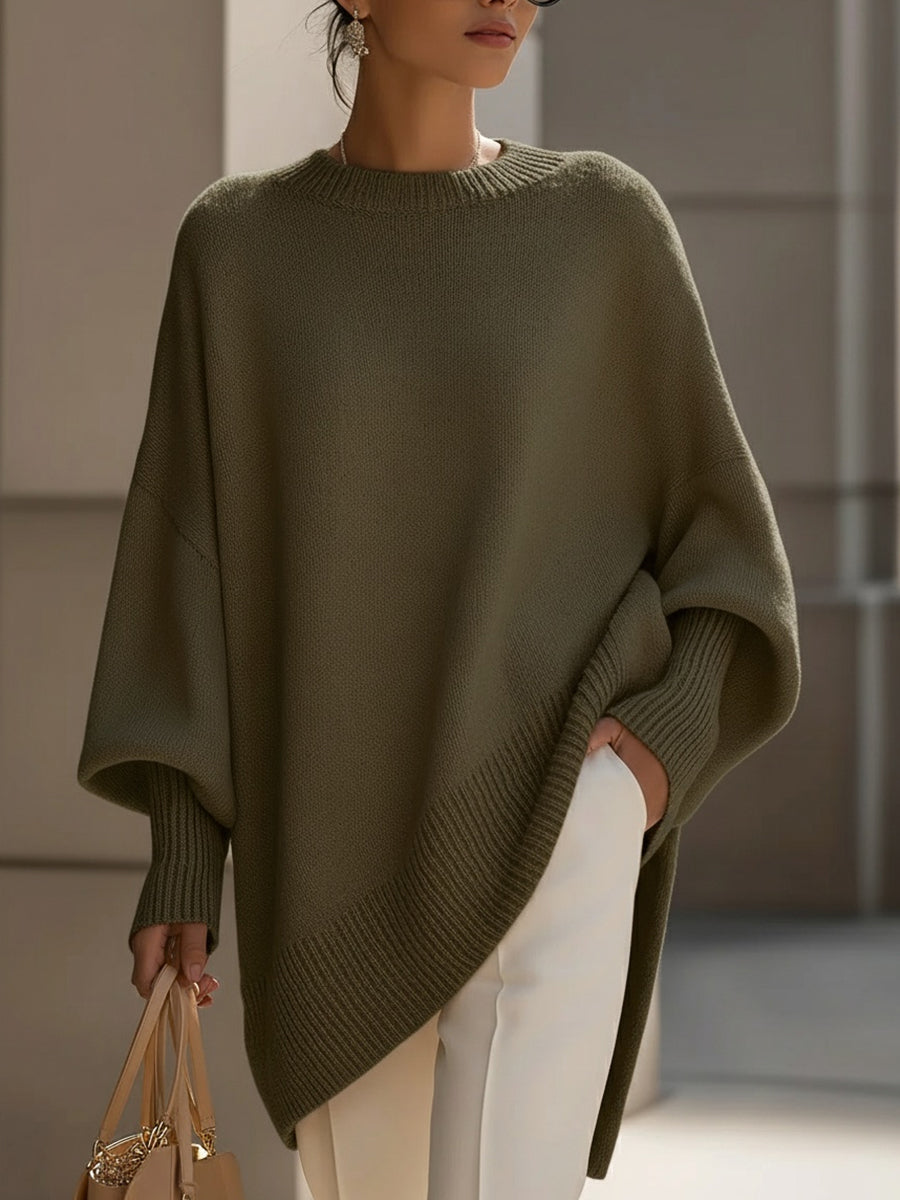 Ava | Cozy Elegant Oversized Poncho for Women