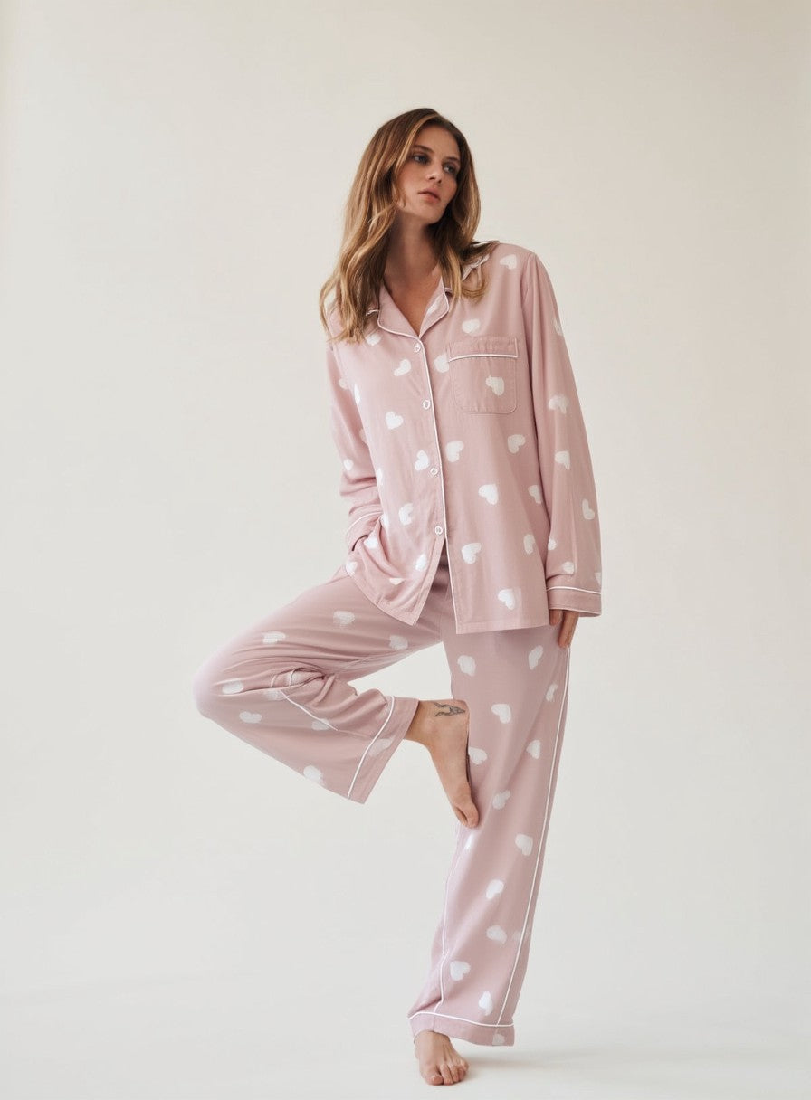 Ava | Cozy Printed Pajama Set for Women
