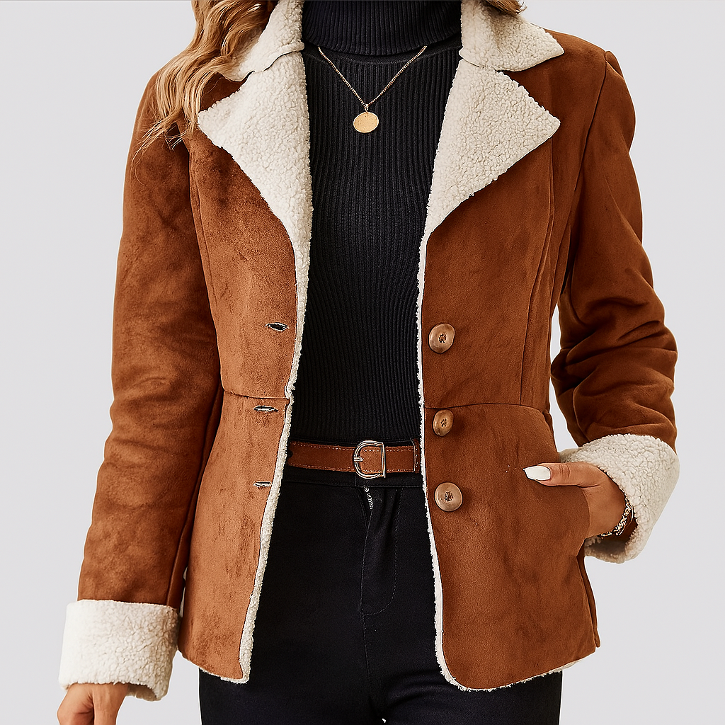 Ava | Elegant Cozy Faux Fur Women's Jacket for Winter