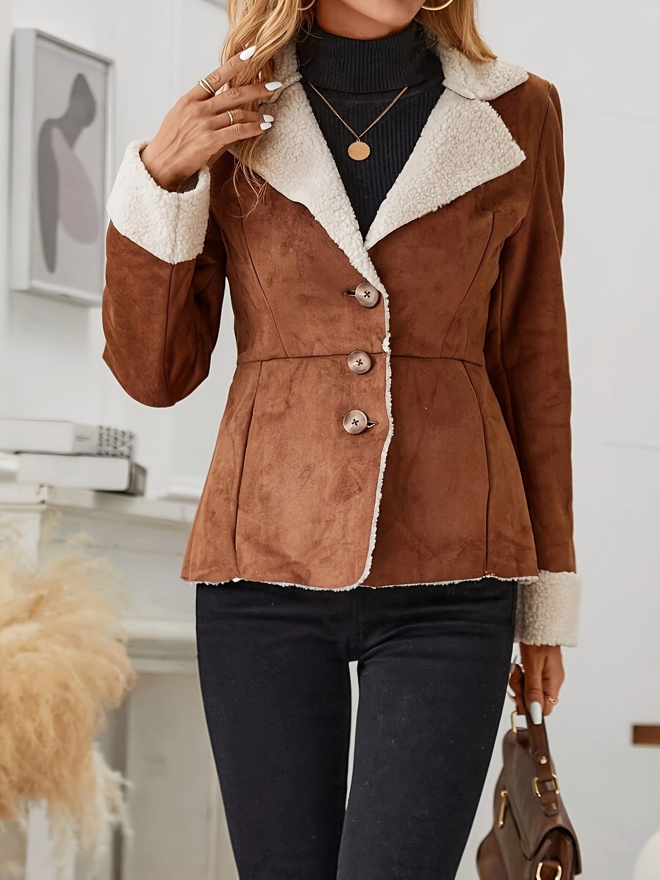 Ava | Elegant Cozy Faux Fur Women's Jacket for Winter