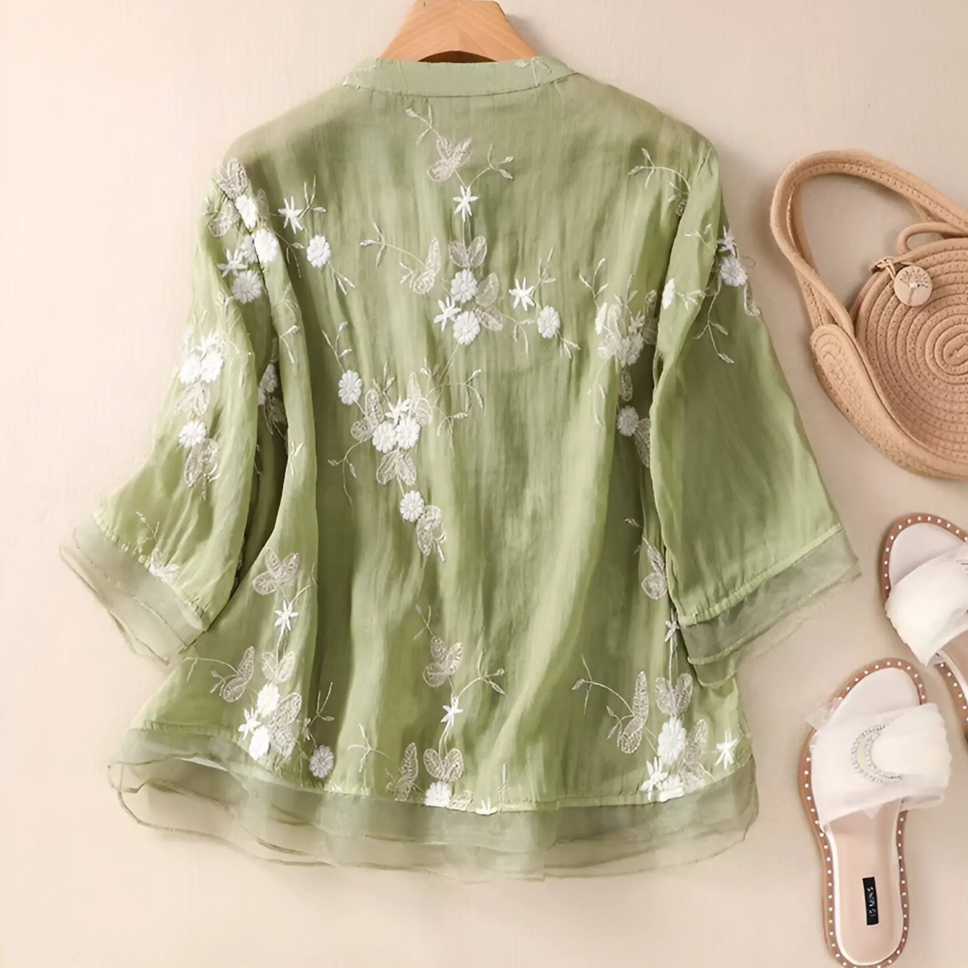 Ava | Elegant Floral Womens Top for Effortless Style