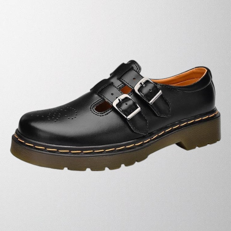 Ella | Classic Elegant Black Mary Jane Shoes for Women