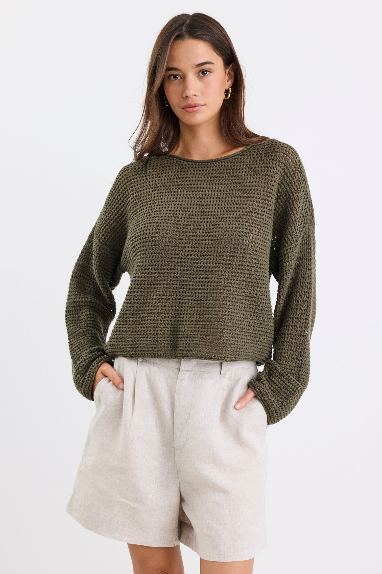 Ella | Soft Crochet Knit Jumper for All Seasons