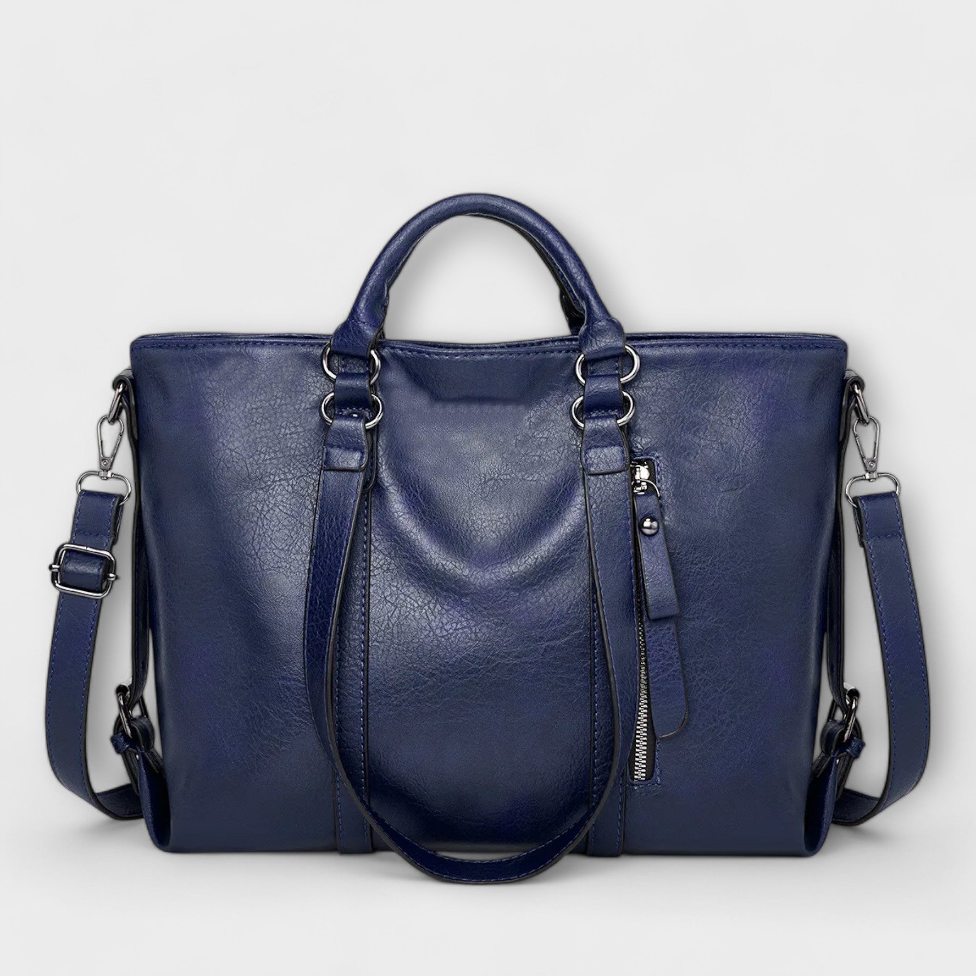 Ella | Spacious Elegant Leather Tote Bag