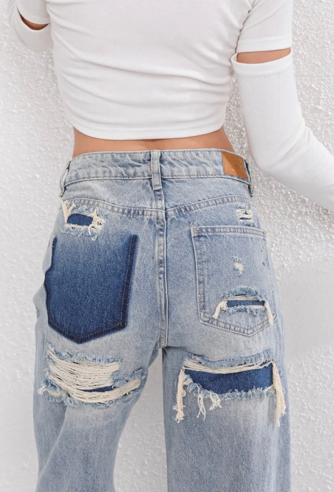 Ella | Vintage High Waisted Wide Leg Jeans for Women