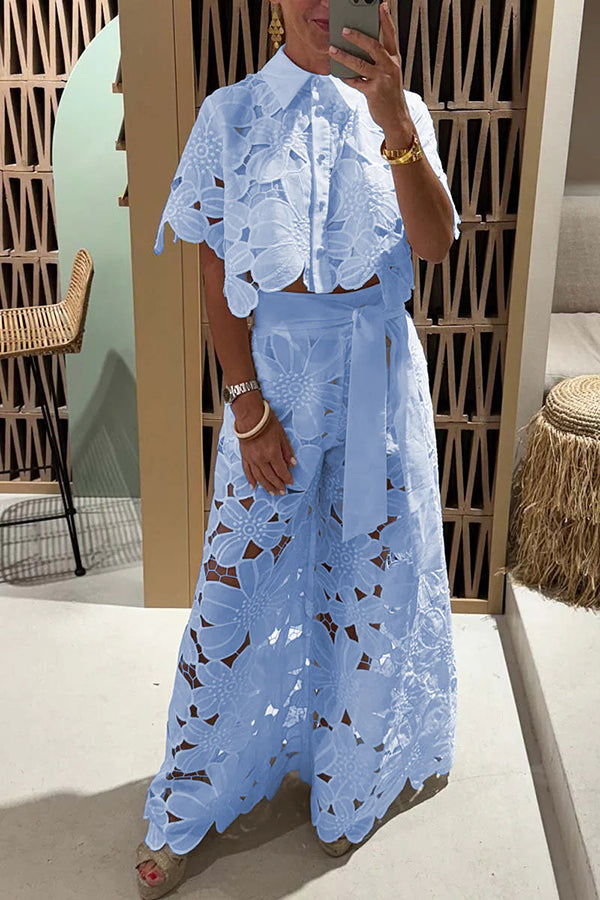 Emma | Elegant Flowy Maxi Dress with Ruffle Sleeves for Women