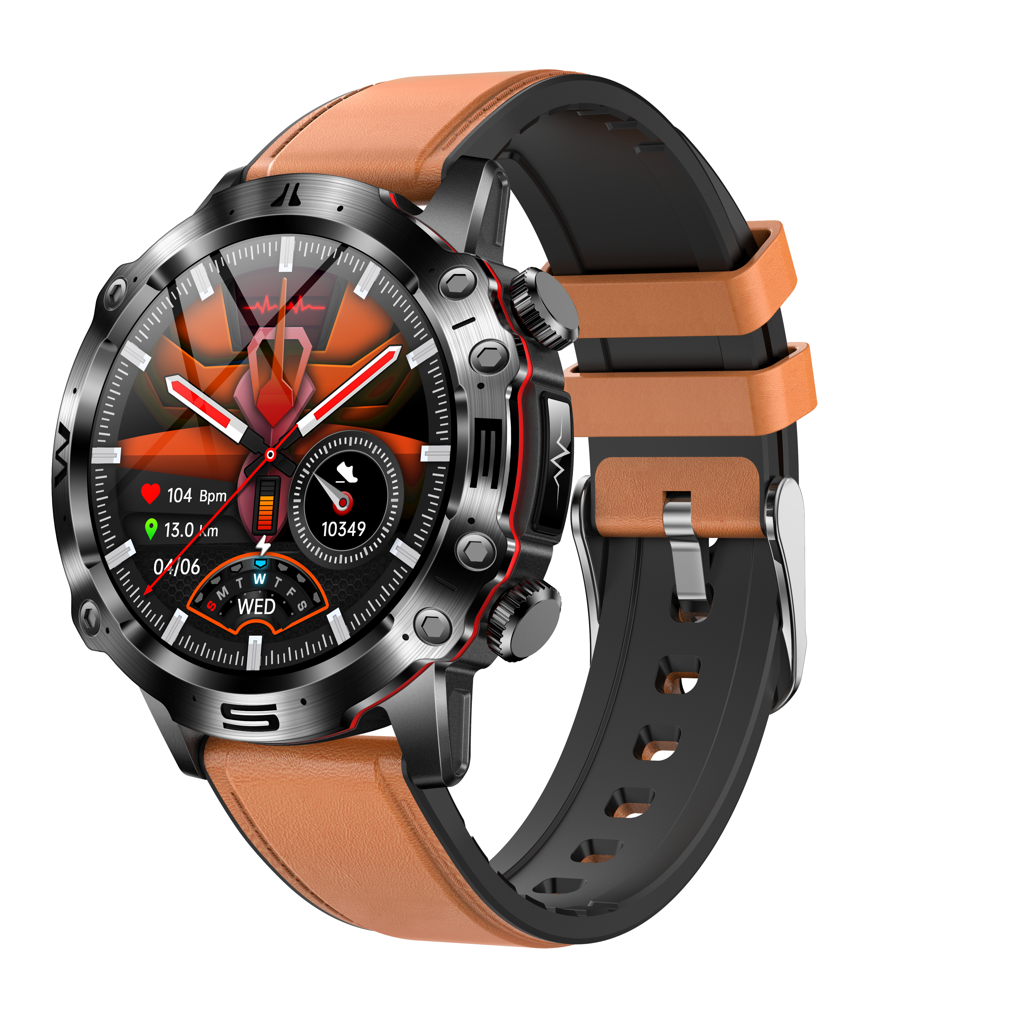 Ethan | Advanced Health Monitoring Smartwatch with ECG and Bluetooth Connectivity