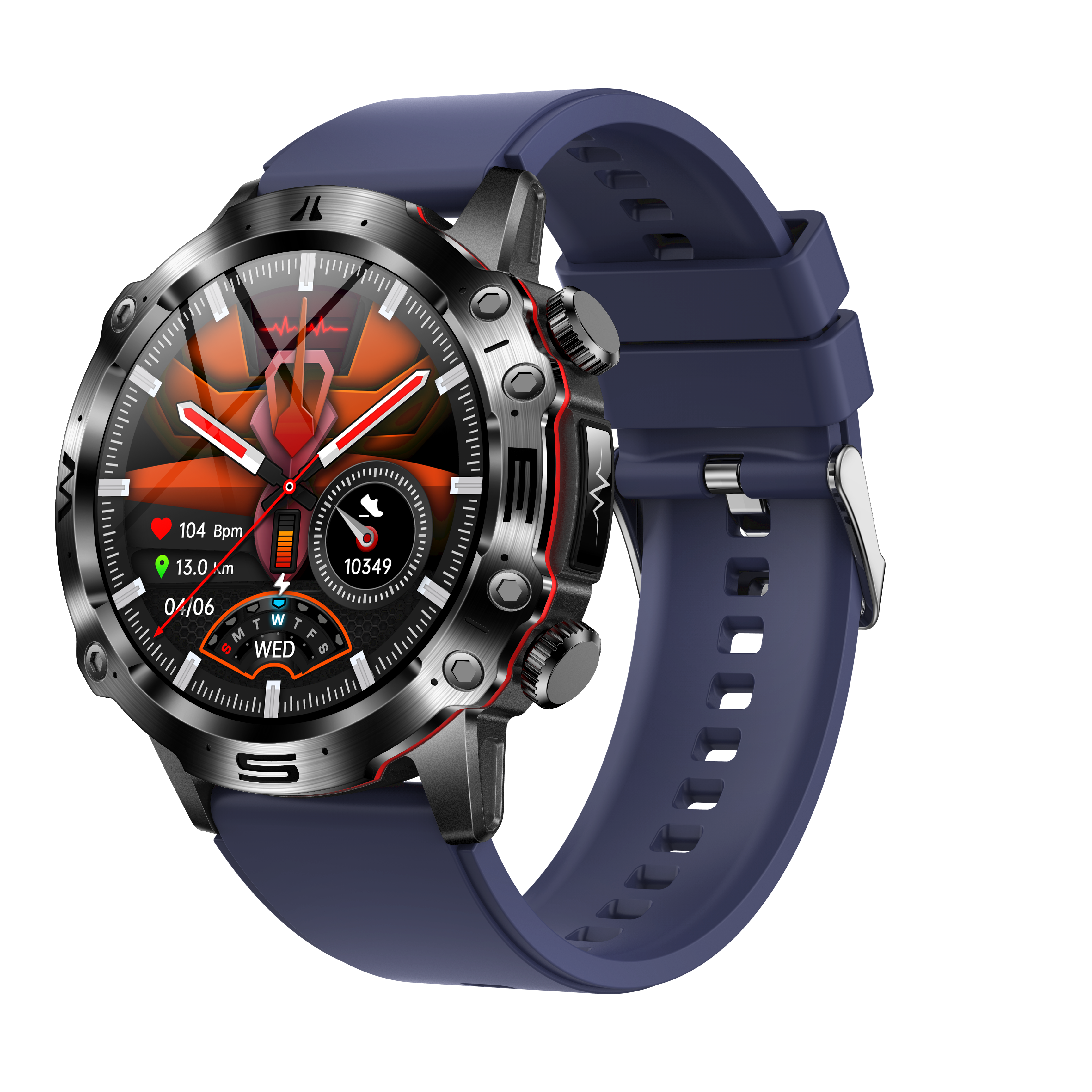 Ethan | Advanced Health Monitoring Smartwatch with ECG and Bluetooth Connectivity
