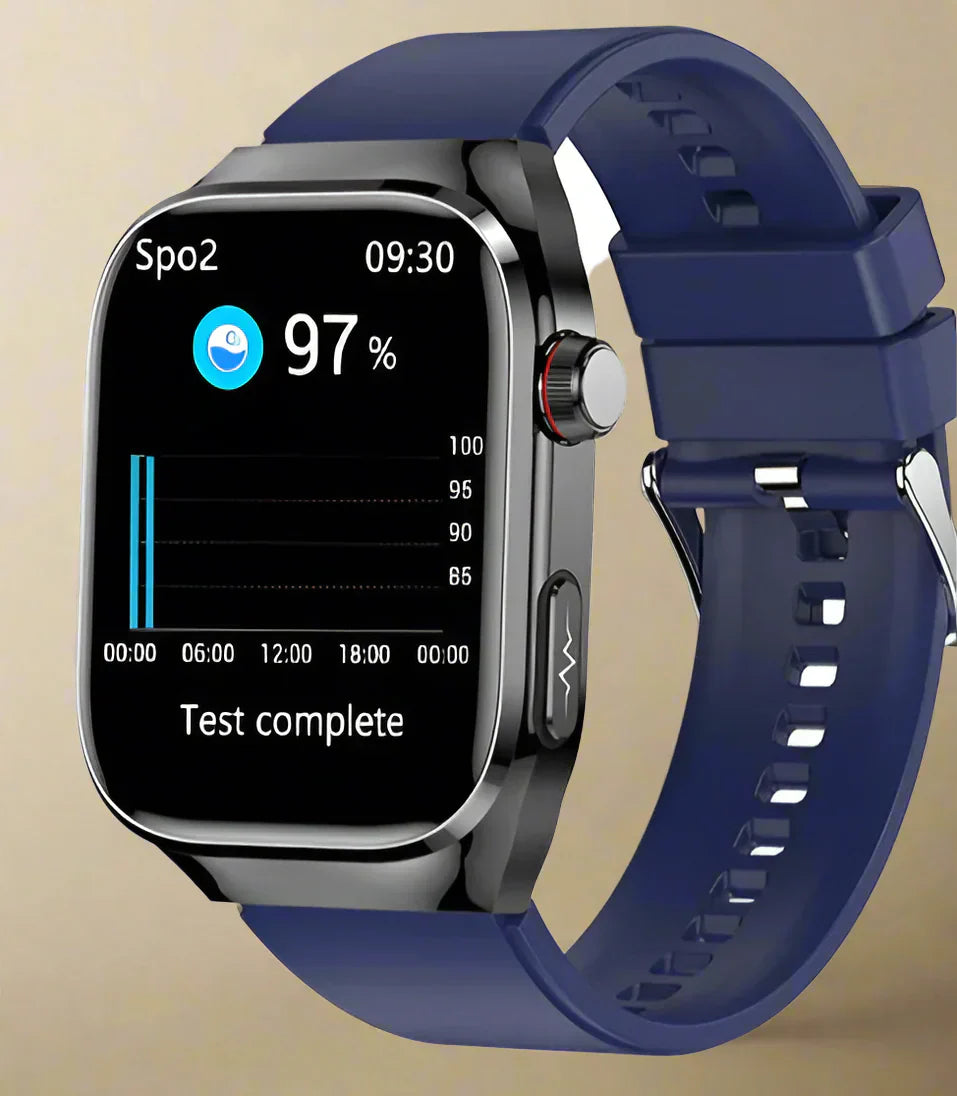 Ethan | Advanced Health Smartwatch with ECG and Blood Sugar Monitoring