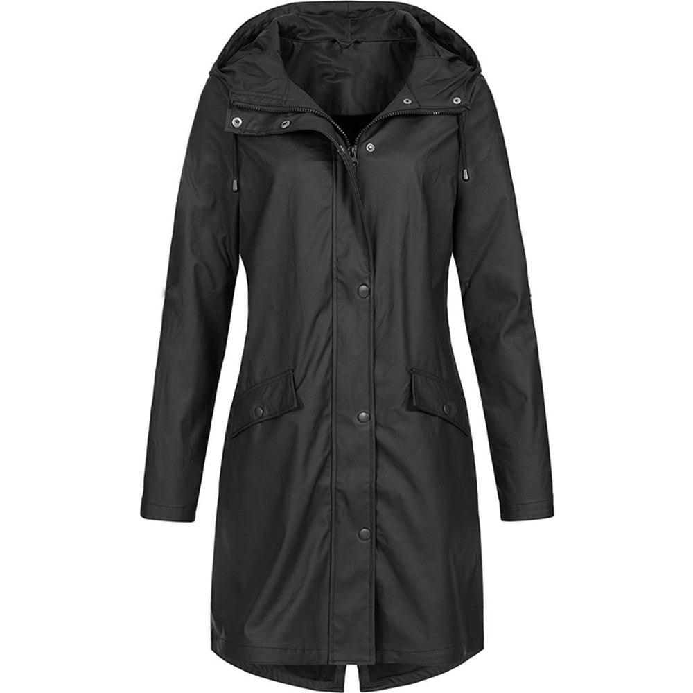 Evelyn | Elegant Lightweight Rain Jacket for Women, Waterproof and Stylish