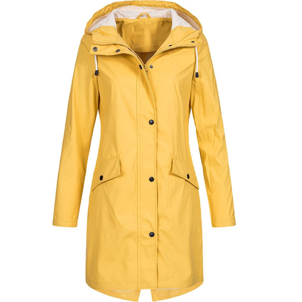 Evelyn | Elegant Lightweight Rain Jacket for Women, Waterproof and Stylish