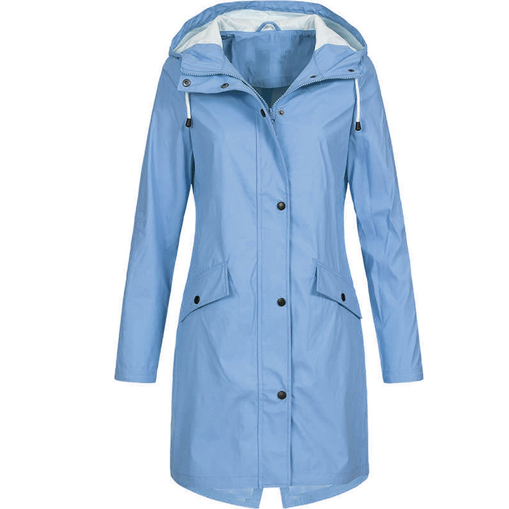 Evelyn | Elegant Lightweight Rain Jacket for Women, Waterproof and Stylish