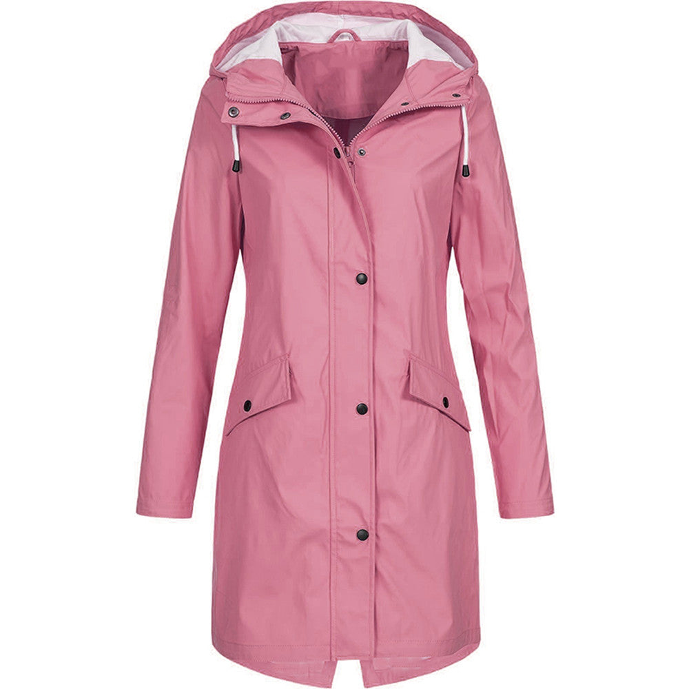 Evelyn | Elegant Lightweight Rain Jacket for Women, Waterproof and Stylish