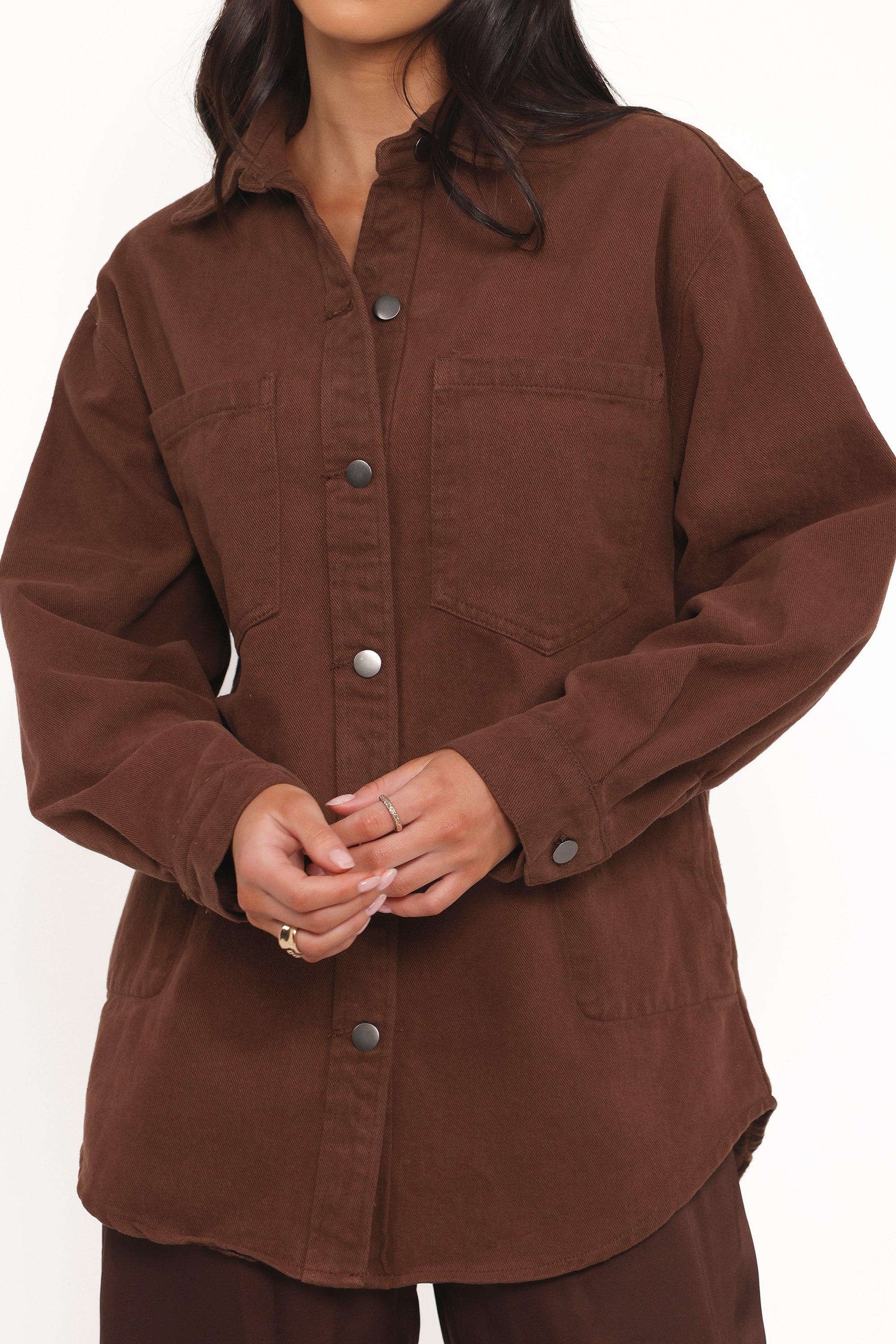 Liam | Classic Comfortable Denim Shacket for Women