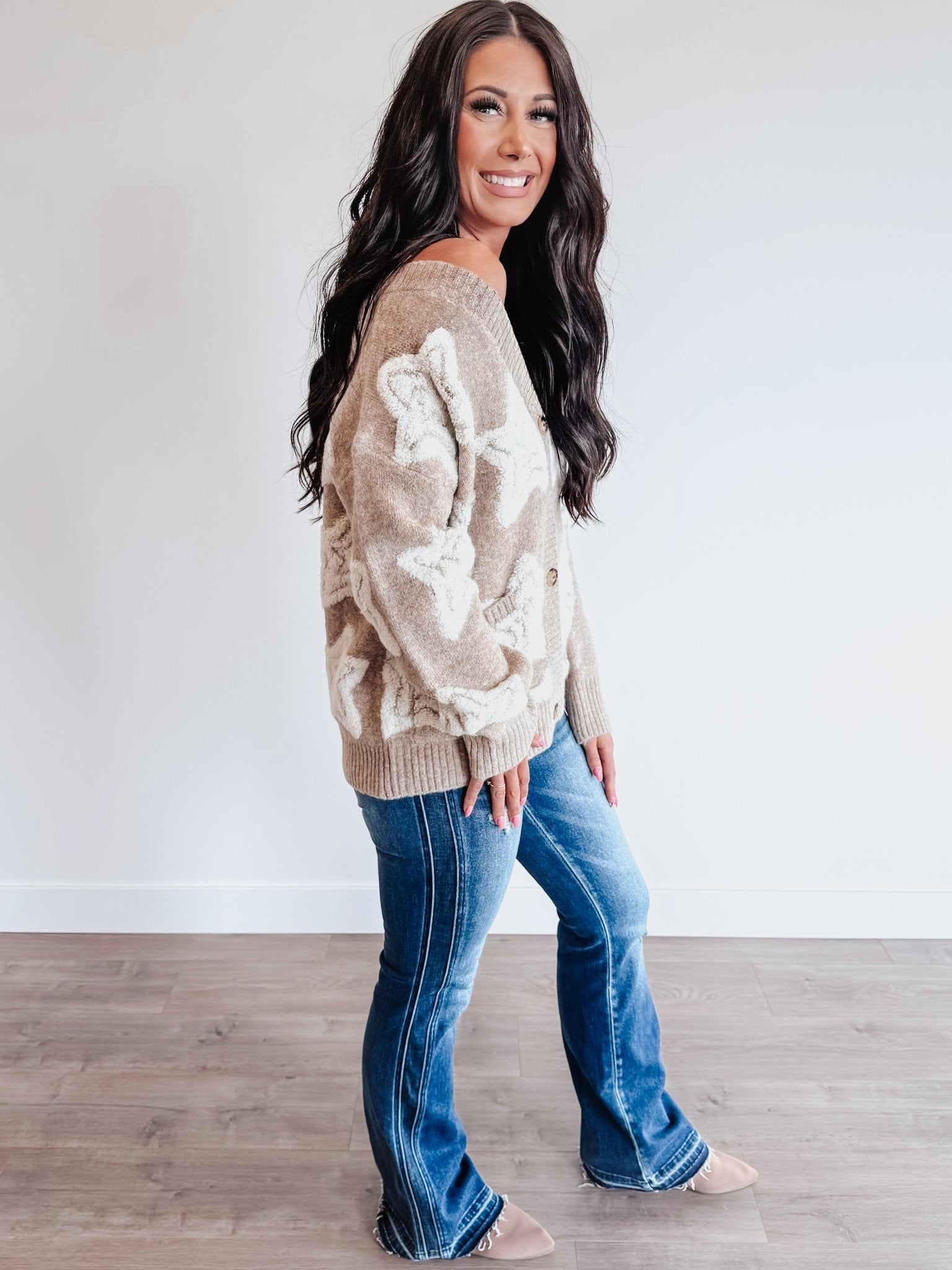 Lila | Cozy Relaxed Fit Long Cardigan Sweater for Women