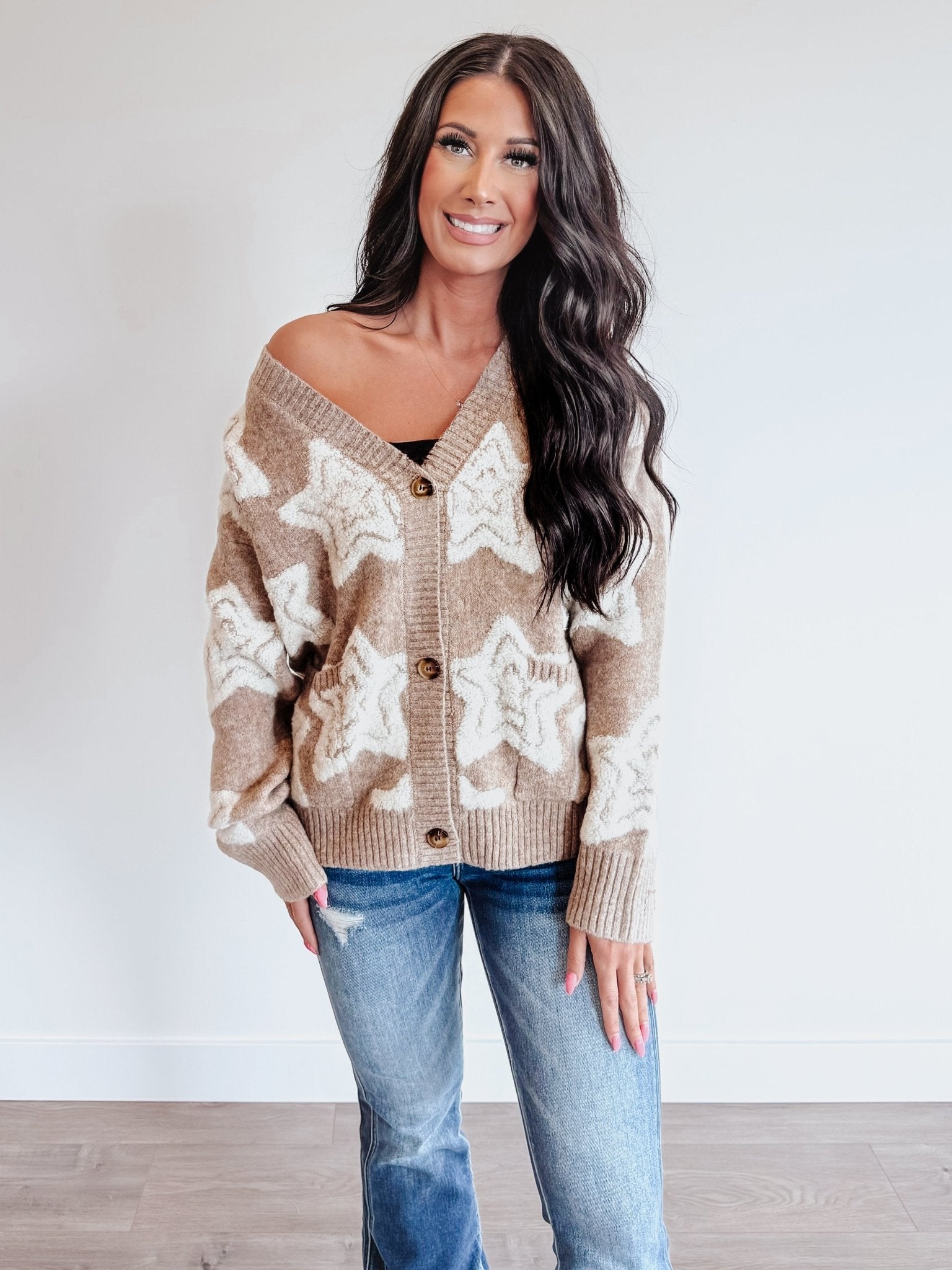 Lila | Cozy Relaxed Fit Long Cardigan Sweater for Women