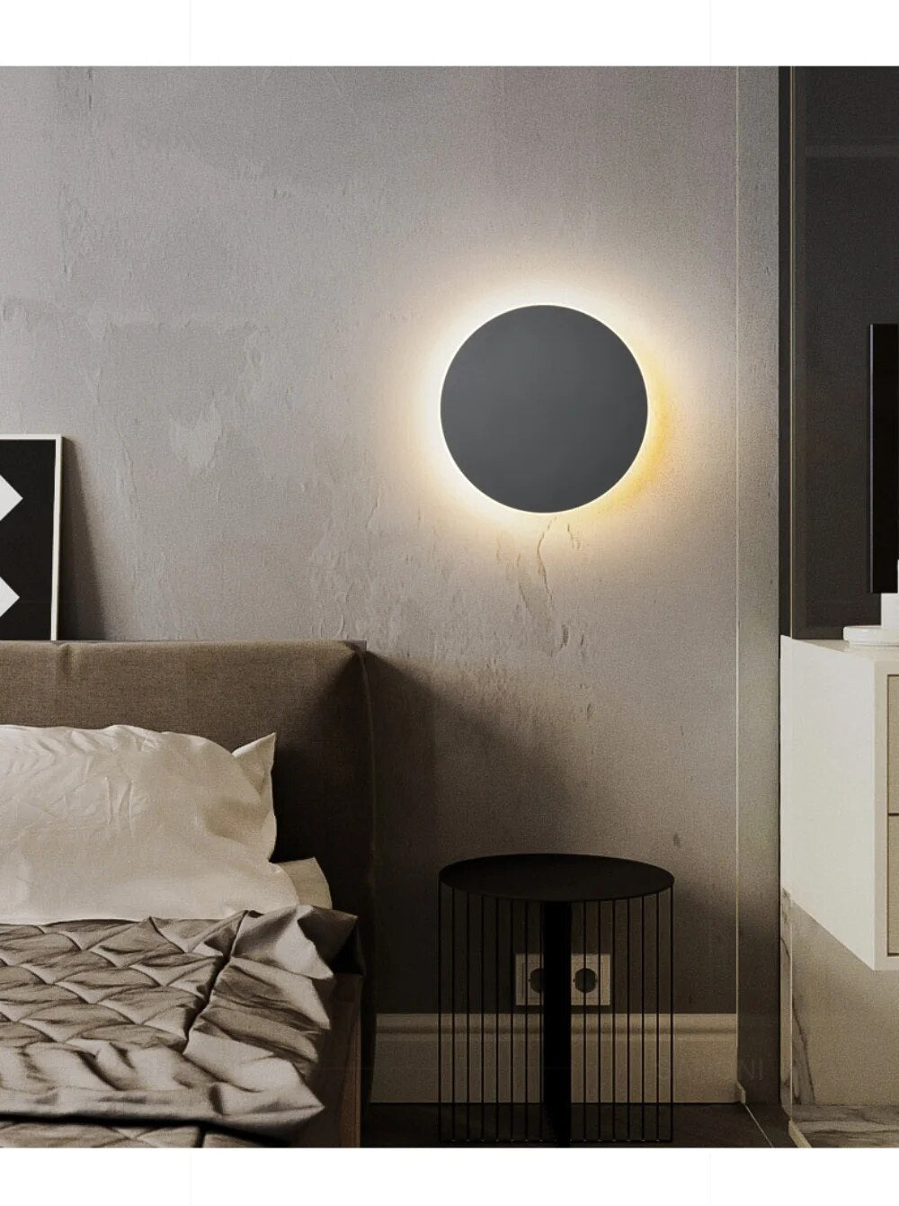 LumaSphere | Modern Sleek LED Wall Light Sconce for Stylish Illumination