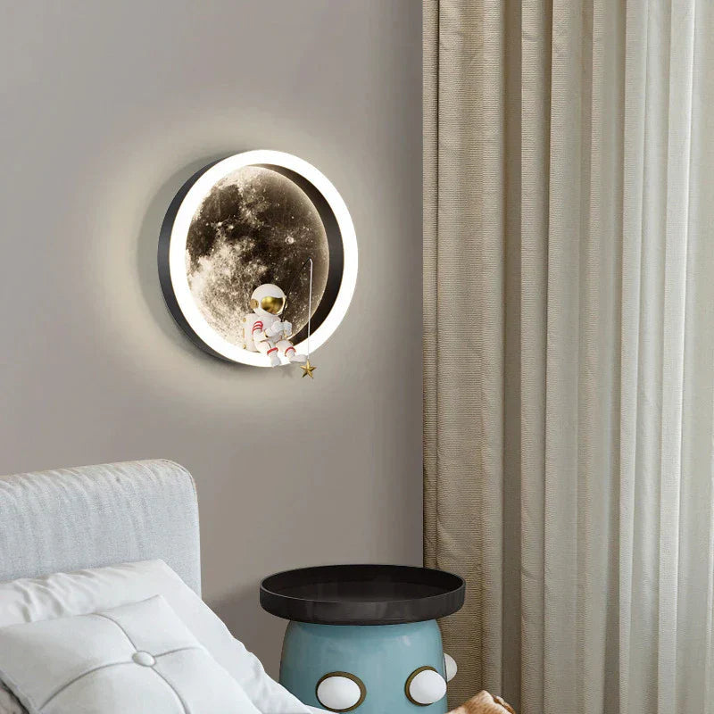 Lunaris | Enchanting Moon-Shaped Wall Sconce Lighting for Soothing Ambiance