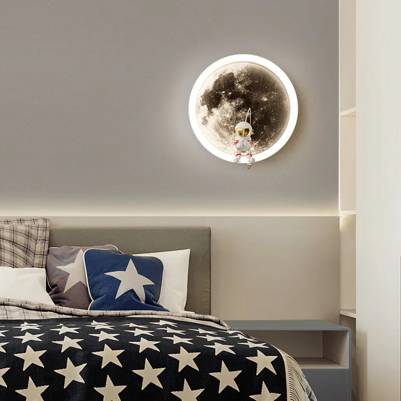 Lunaris | Enchanting Moon-Shaped Wall Sconce Lighting for Soothing Ambiance