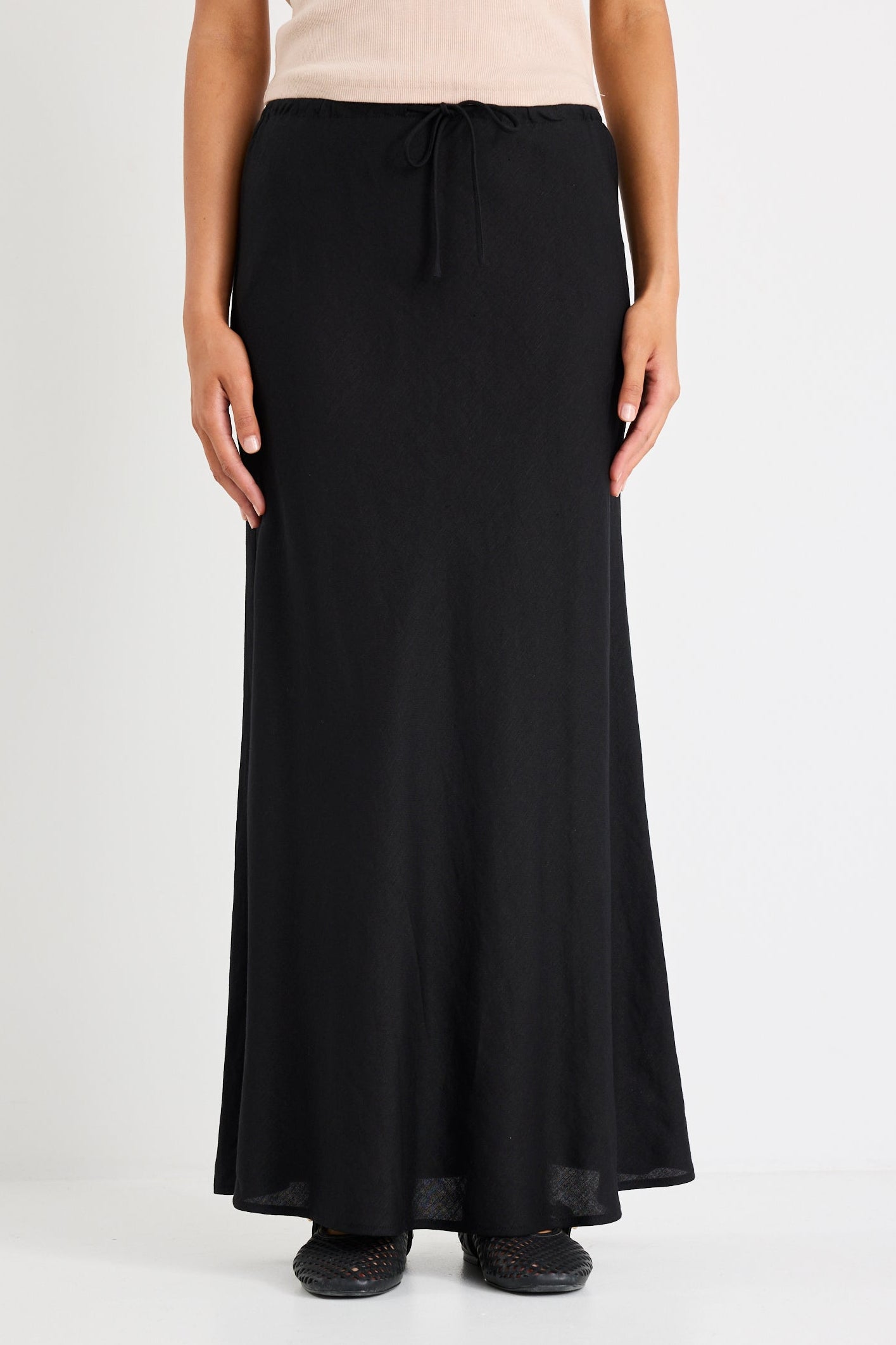 Mason | Chic Long Black Maxi Skirt For Women