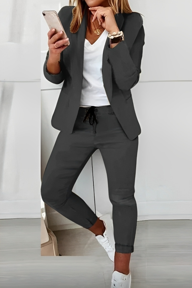 Mason | Elegant Casual Blazer and Jogger Pants Set