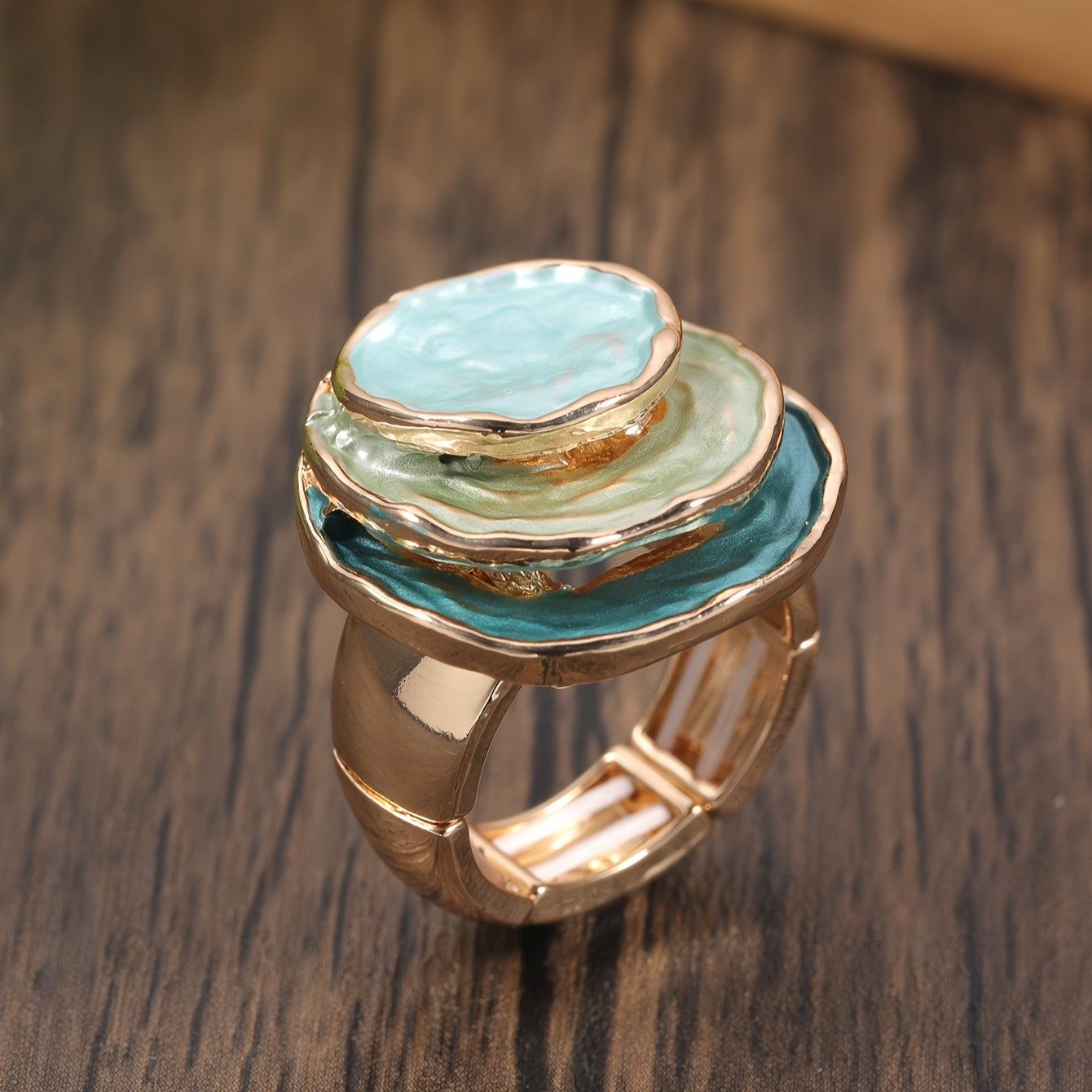 Elegant Colorful Ring