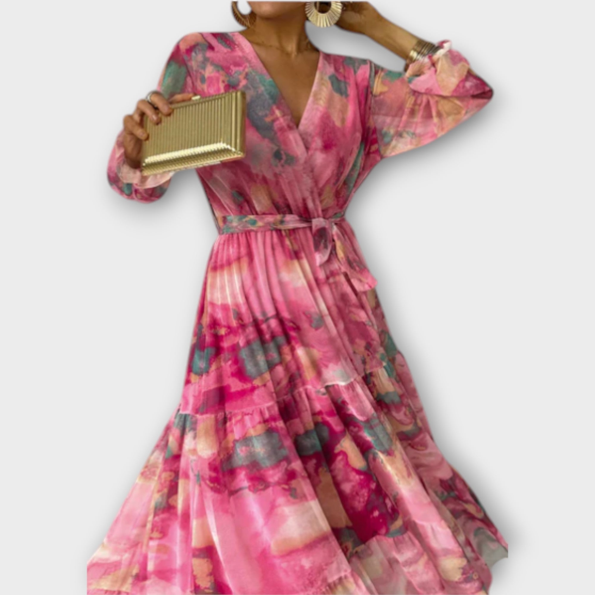 Mia | Artistic Elegant Maxi Dress for Women