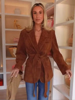 Mia | Chic Long Sleeve Belted Coat