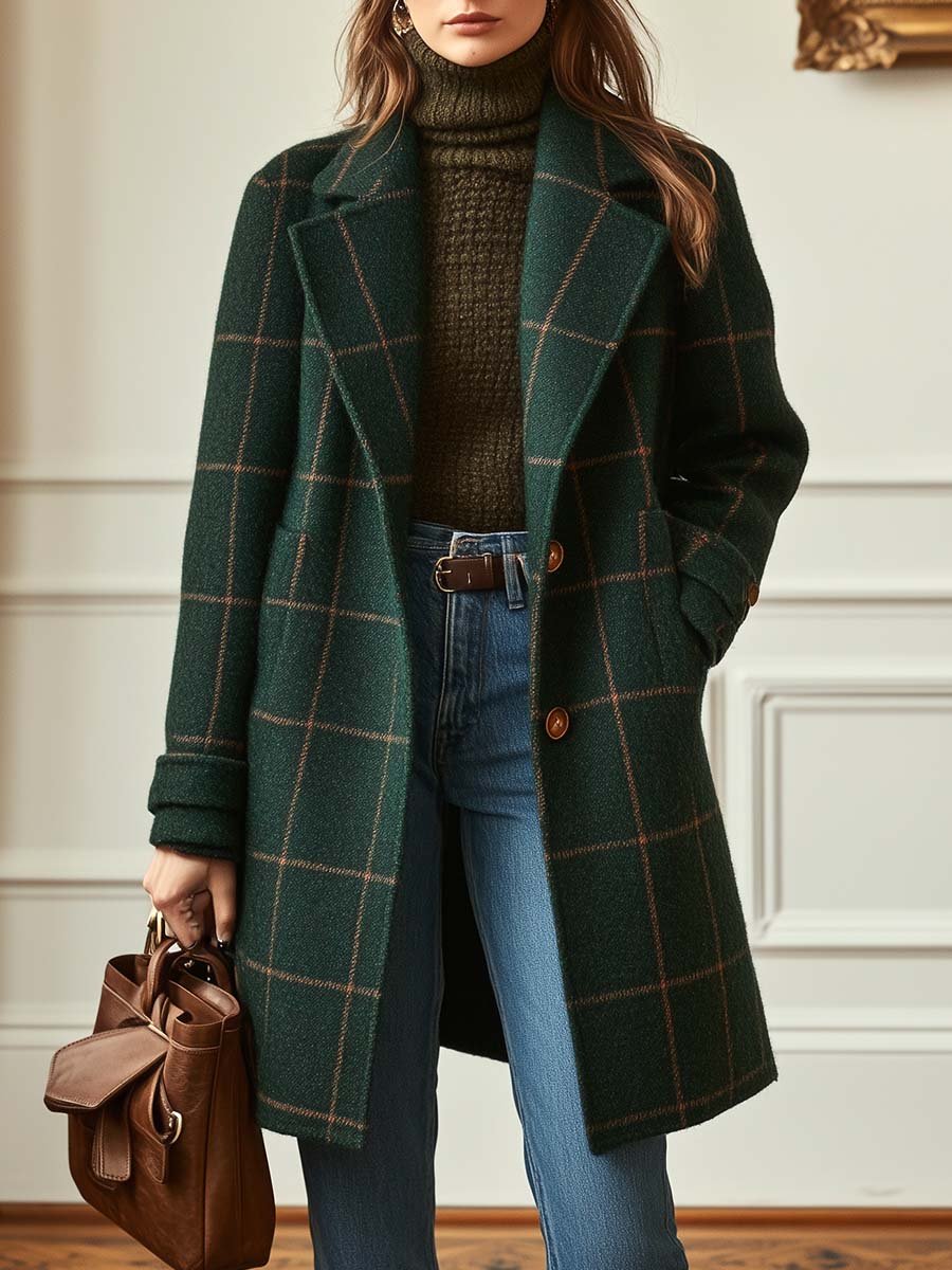 Mia | Classic Elegant Wool Winter Coat for Women