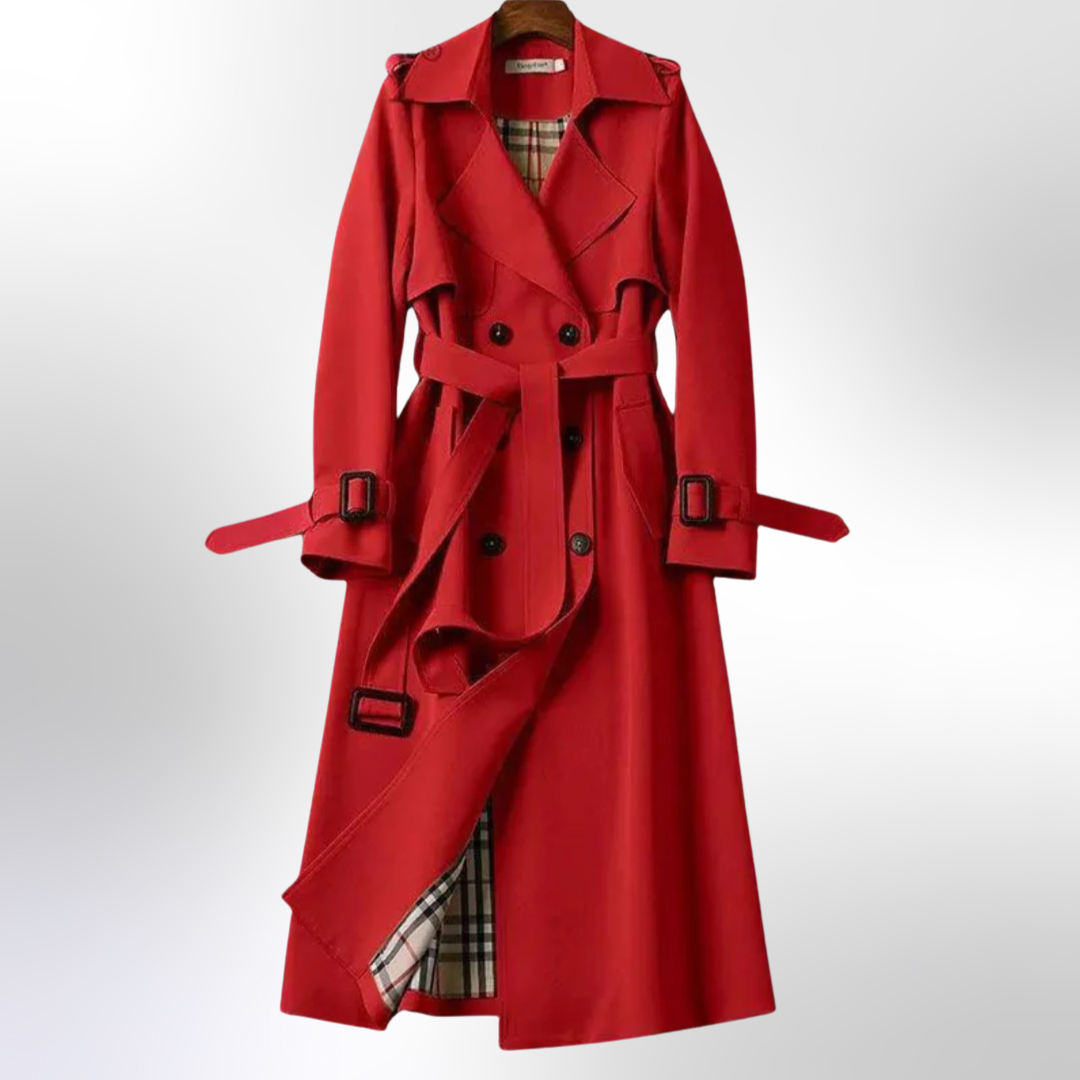Mia | Classic Stylish Cotton Trench Coat for Women