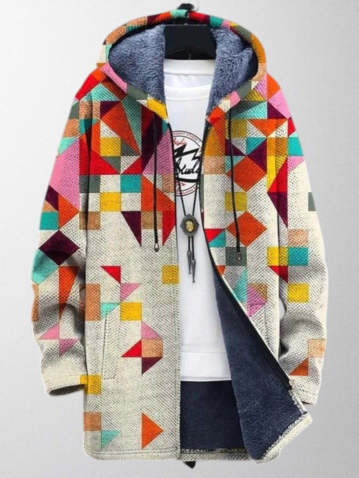 Mia | Colorful Artistic Cardigan Sweater for Women