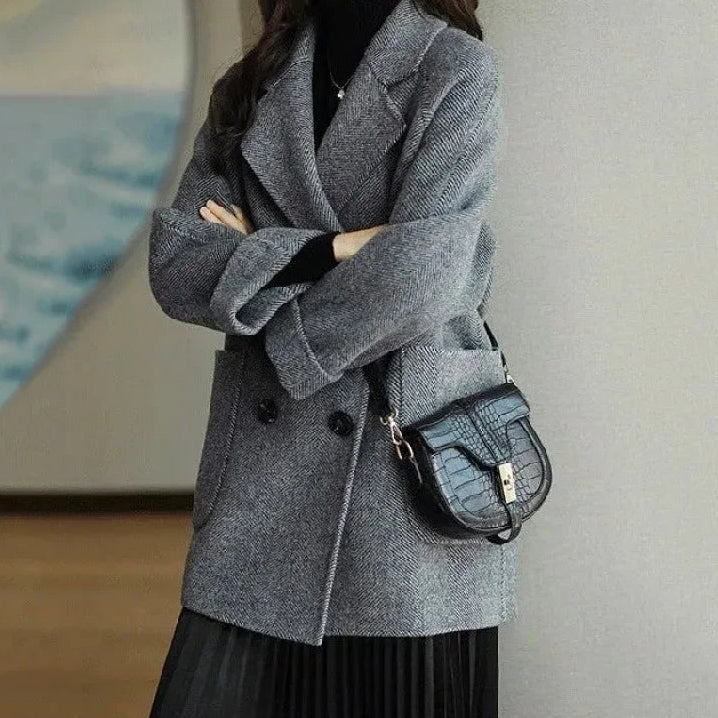 Mia | Cozy Double-Breasted Winter Coat for Women
