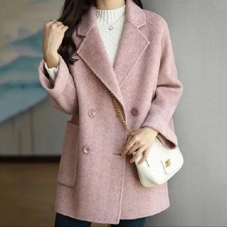 Mia | Cozy Double-Breasted Winter Coat for Women