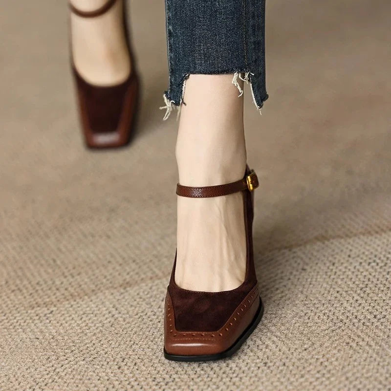 Mia | Elegant Classic Leather Pumps