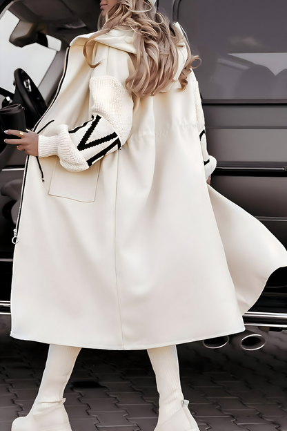 Mia | Elegant Cozy Women's Coatigan With Hood
