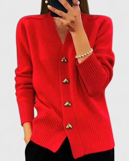 Mia | Elegant Long Cardigan Sweater for Women