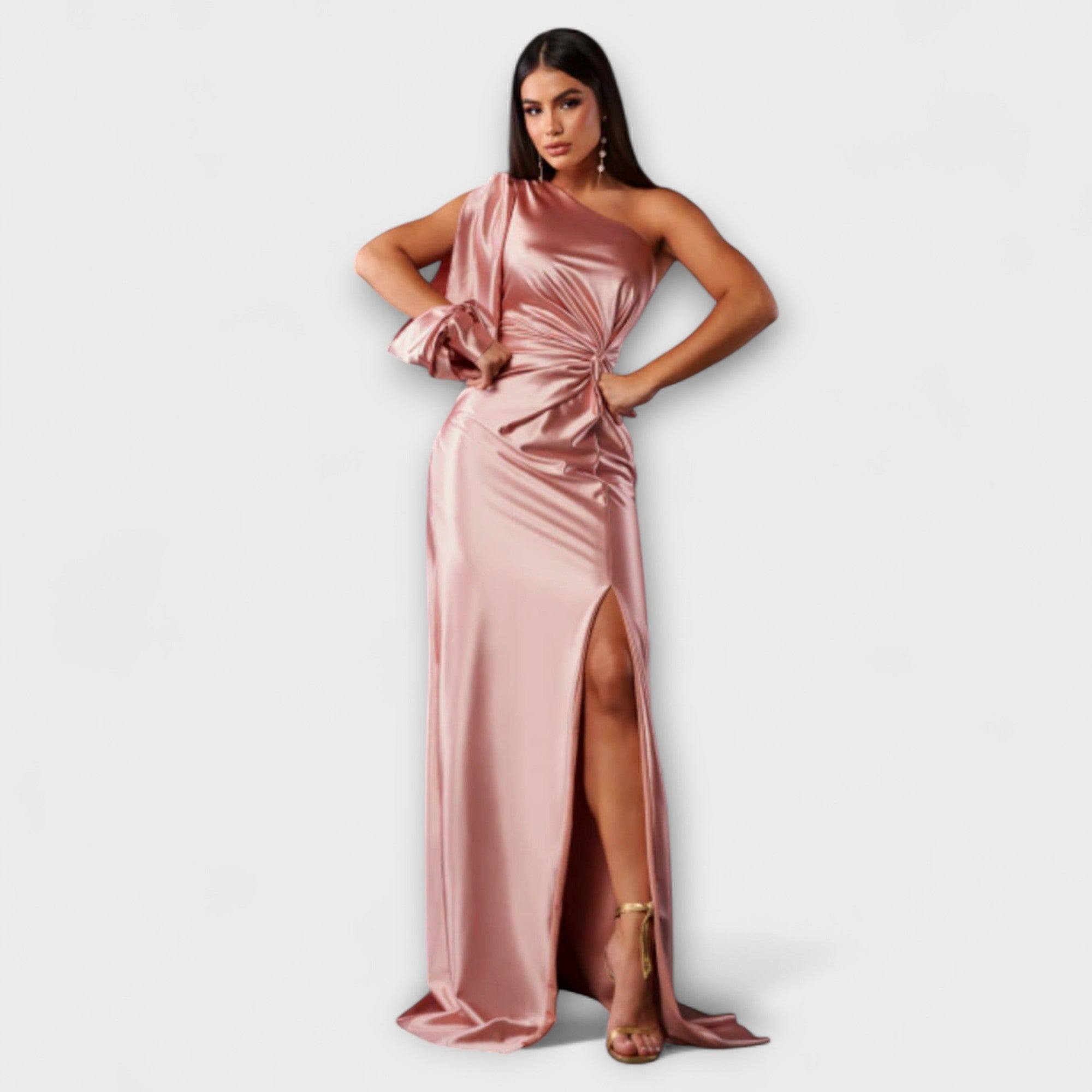 Mia | Elegant Sophisticated Formal Dress for Weddings and Special Occasions