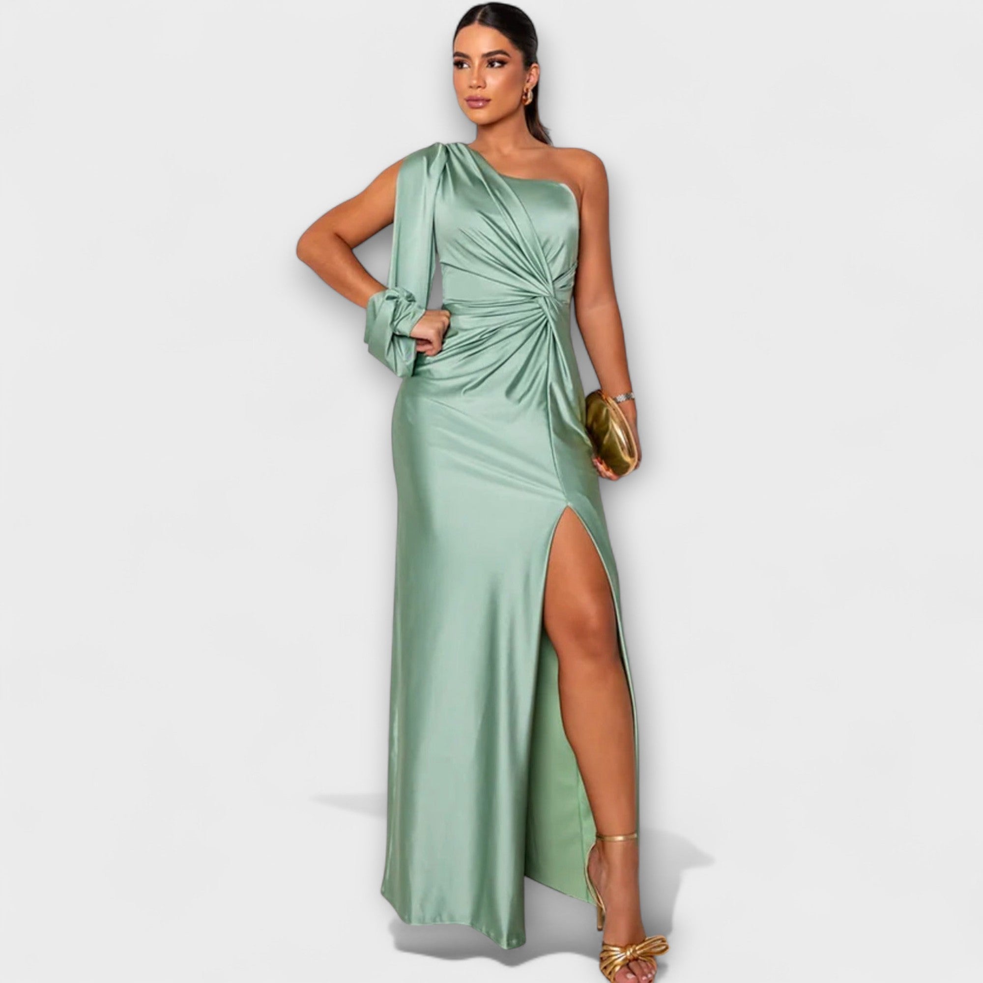 Mia | Elegant Sophisticated Formal Dress for Weddings and Special Occasions