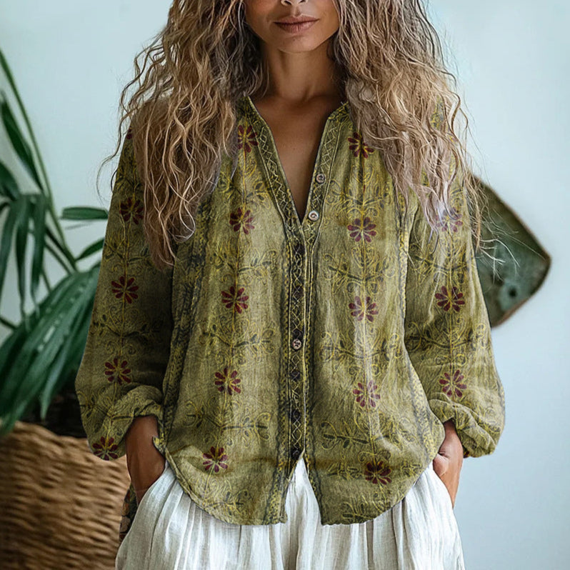 Mia | Elegant Tailored Blouse for Women