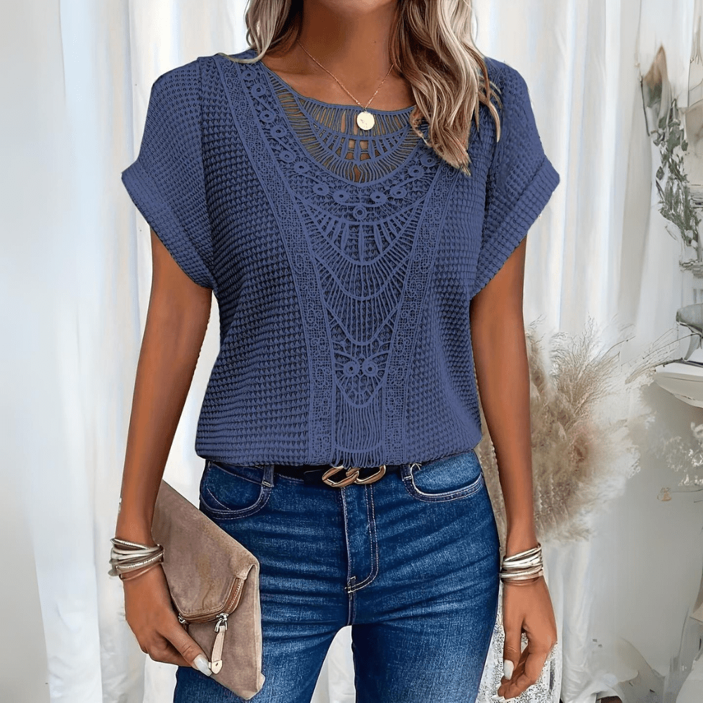 Mia | Elegant Vintage Lace Top