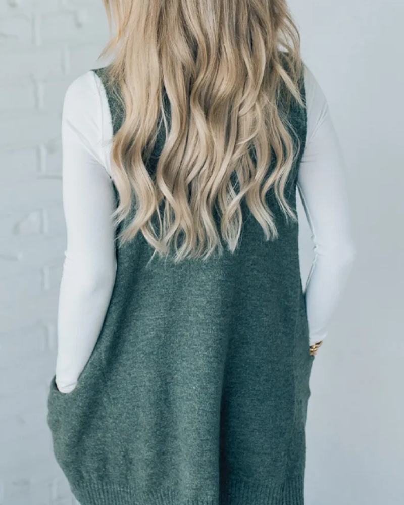 Mia | Stylish Oversized Knit Vest