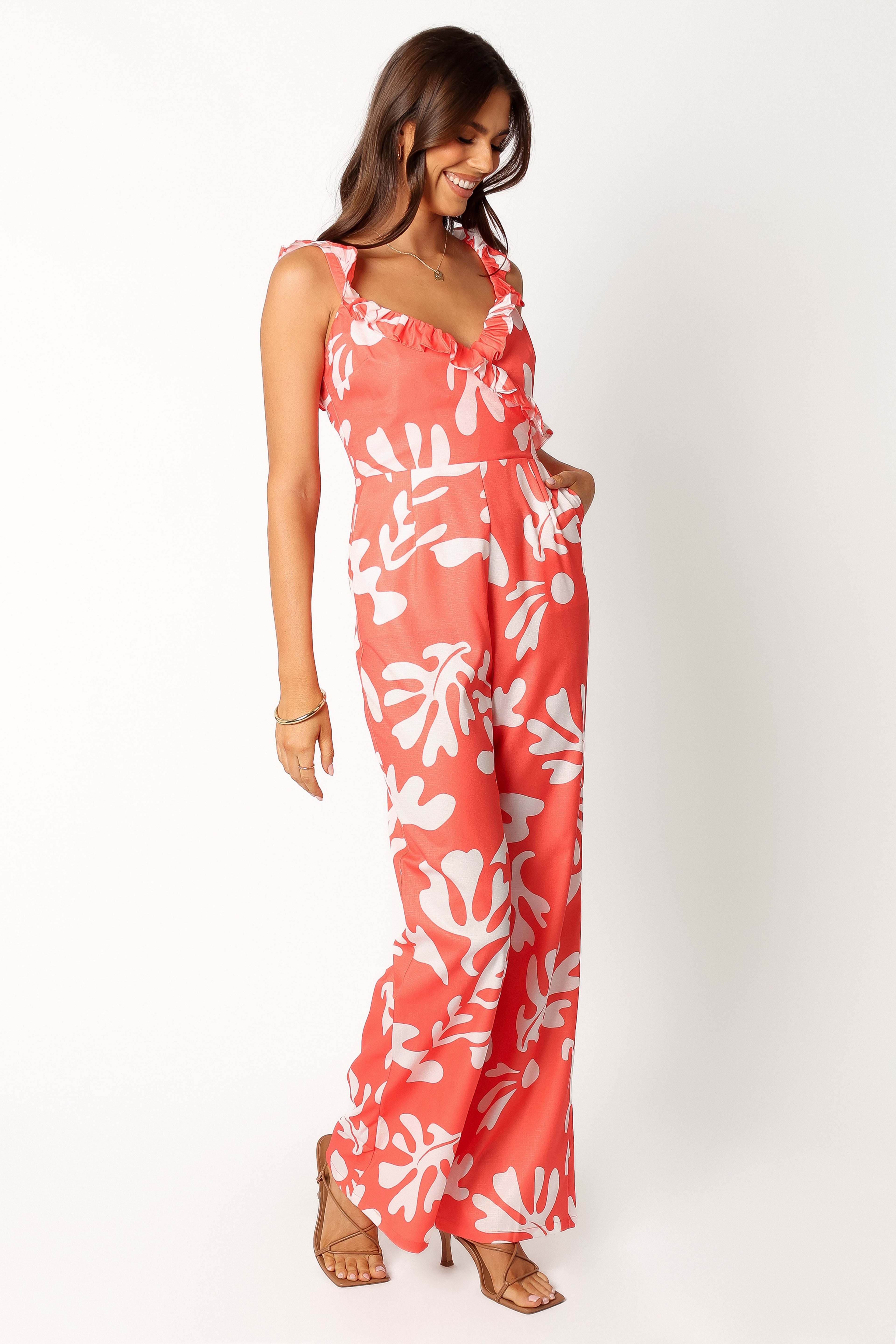 Mia | Trendy Full Length Jumpsuit