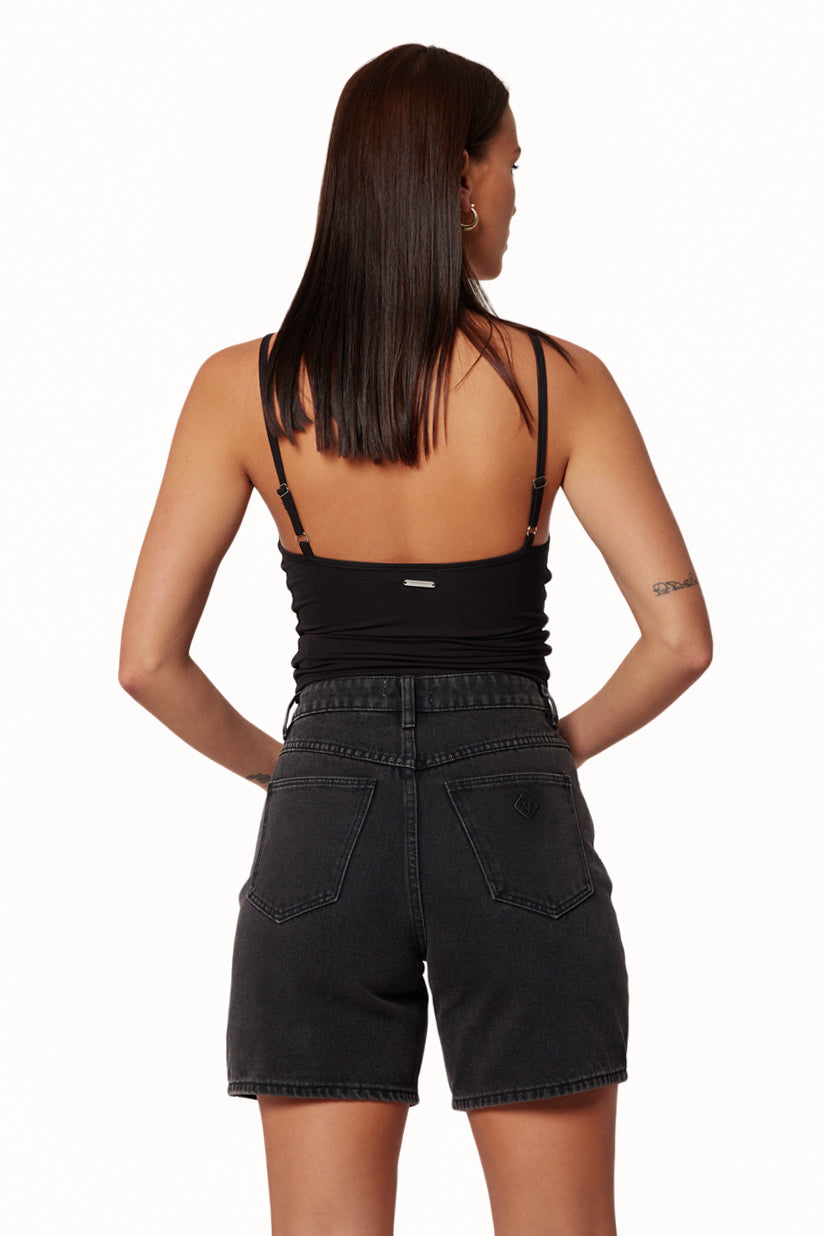 Mila | Stylish High Waisted Denim Shorts