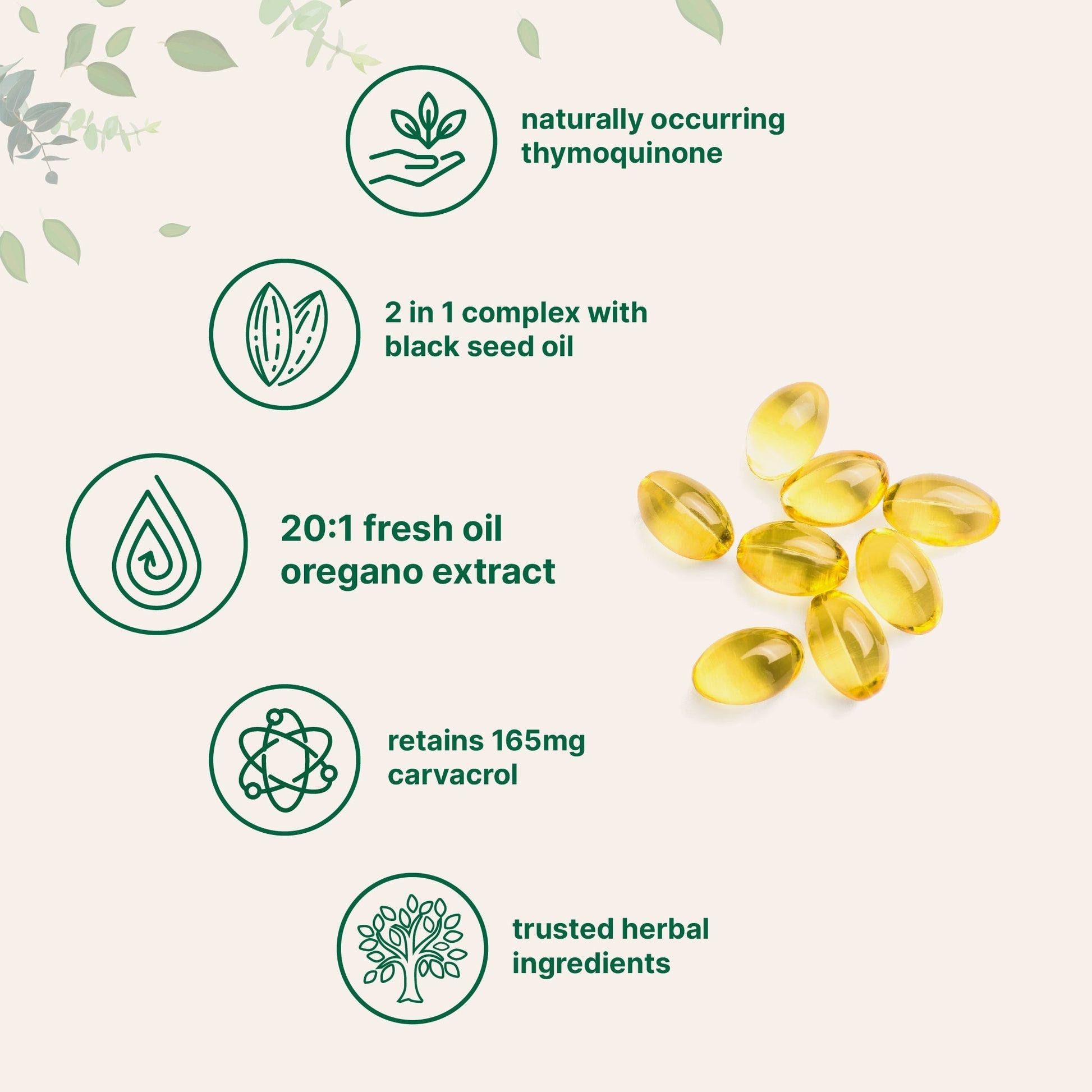 Micro Ingredients Oregano Oil with Black Seed Oil VIP