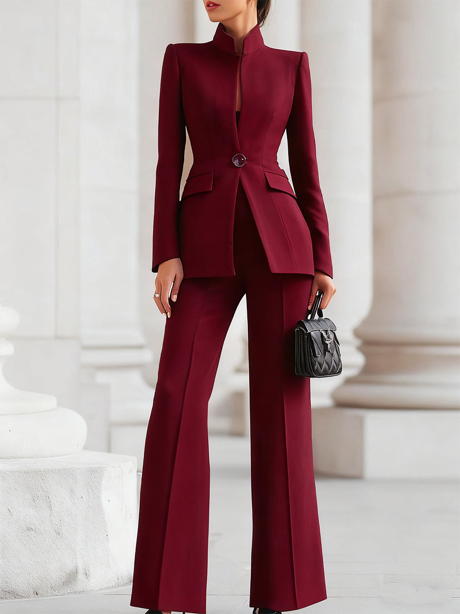 Olivia | Elegant Tailored Women's Suit with Blazer and Trousers