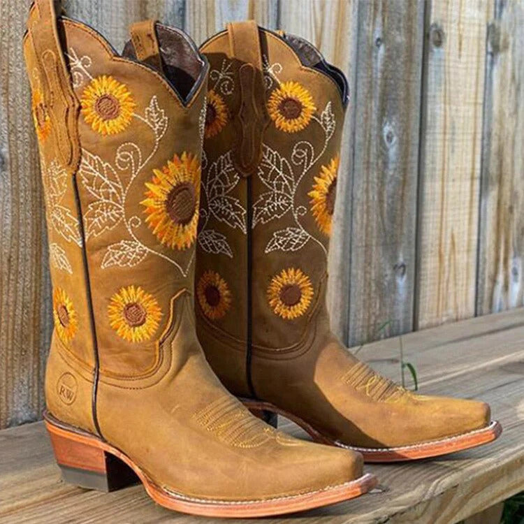 Sophia | Artistic Comfortable Bohemian Boots