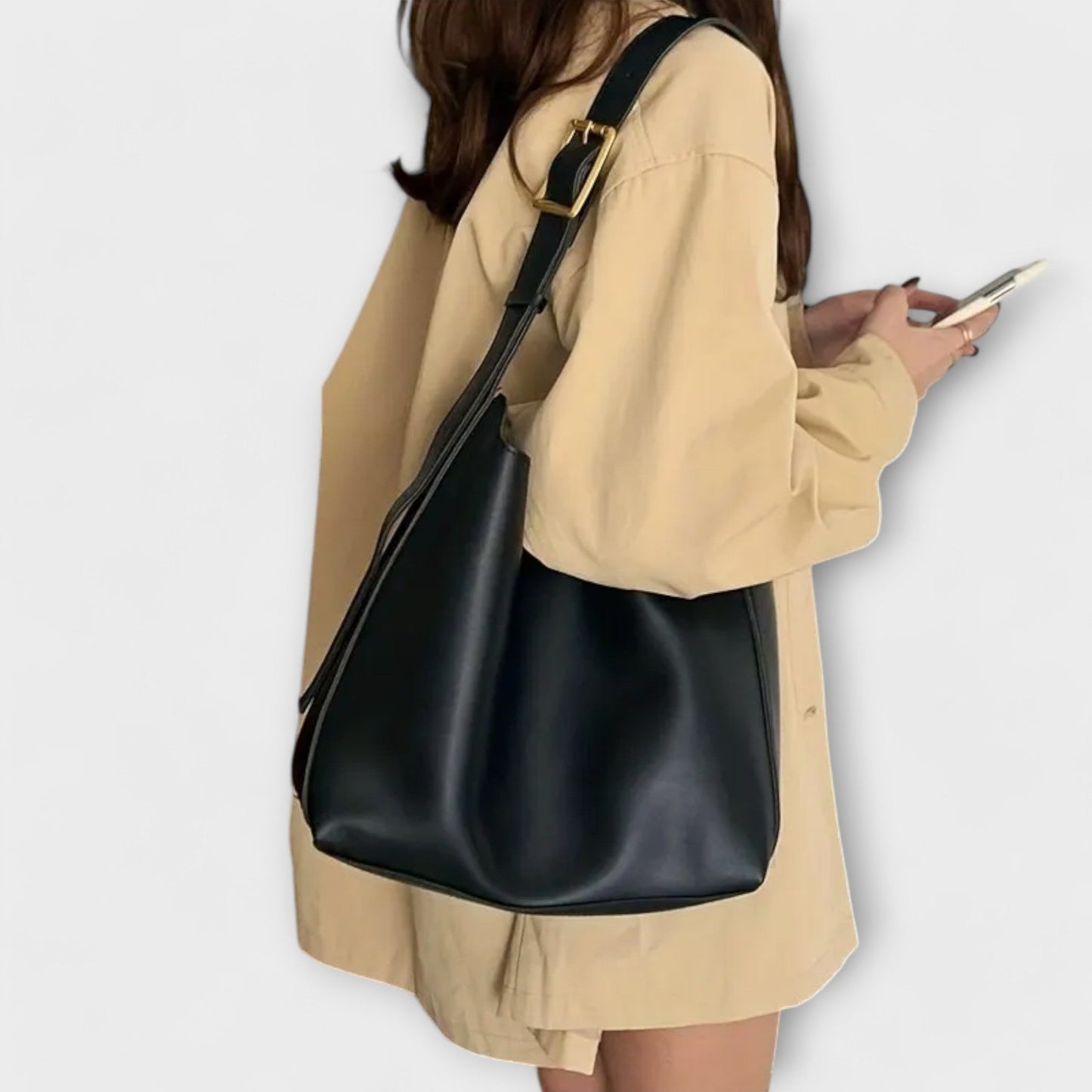Sophia | Chic Minimalist Leather Shoulder Bag for Women