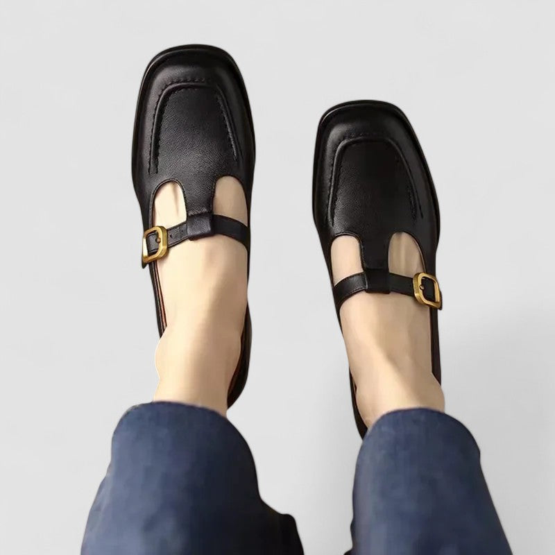 Sophia | Classic Comfortable T-Strap Mary Jane Shoes